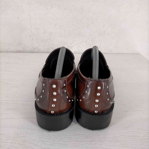 ザラ ZARA スタッズ コインローファー レディース EUR:37