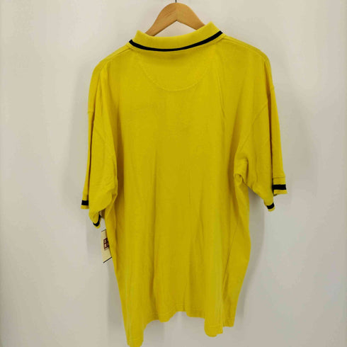 ST.CLAIR APPAREL 00S レーシング刺繍 コットン ポロシャツ メンズ import:L