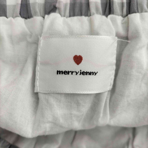 メリージェニー merry jenny チェック フリルスカート レディース