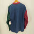 APPAREL WORKSHOP マルチカラー 切替 コットン L/S シャツ メンズ JPN:L