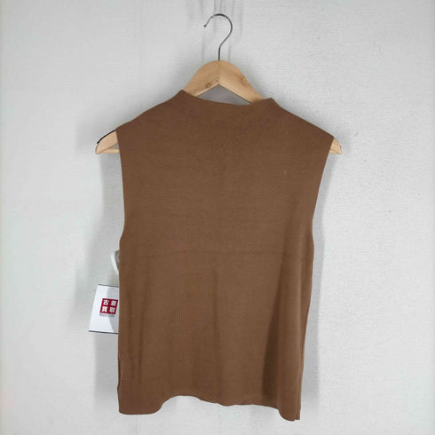 ユナイテッドアローズ UNITED ARROWS シルクブレンド UBCB LY/SI ボトルネック ノースリーブニット レディース