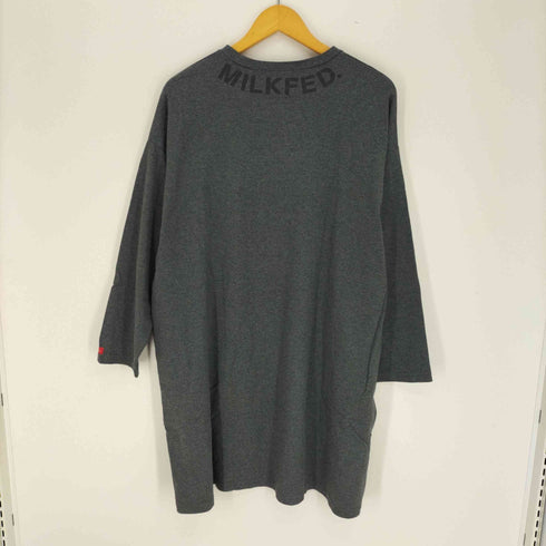 ミルクフェド MILKFED. NECK STENCIL SOLID DRESS レディース ONE SIZE