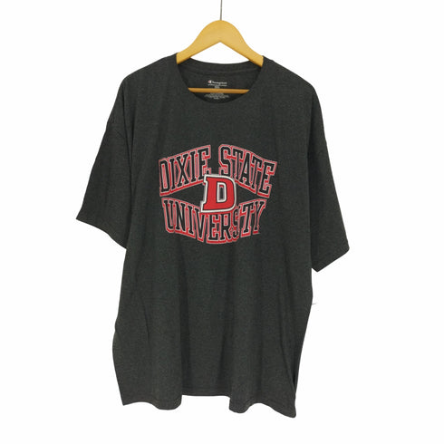 チャンピオン Champion DIXIE STATE D UNIVERSITY カレッジプリント Tシャツ ビッグサイズ メンズ import:XXL
