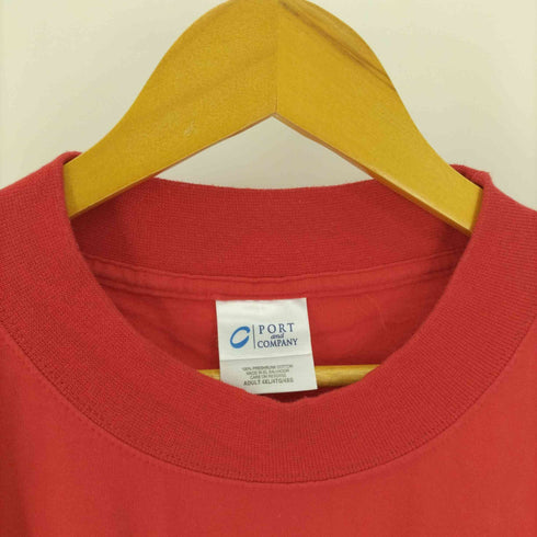 ポートアンドカンパニー PORT and COMPANY クルーネック L/S Tシャツ ビッグサイズ 4XL メンズ 4XL