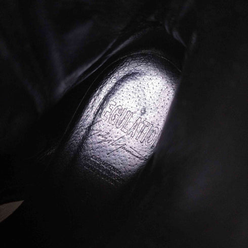 レギュレーション ヨウジヤマモト REGULATION Yohji Yamamoto 厚底 サイドジップ 8ホールブーツ レディース