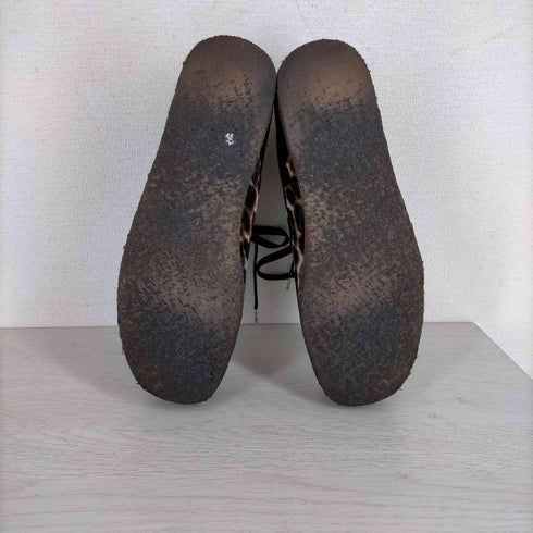 クラークスオリジナル CLARKS ORIGINALS WALLABEE BOOT レオパード柄 ハラコ ワラビー メンズ JPN:40