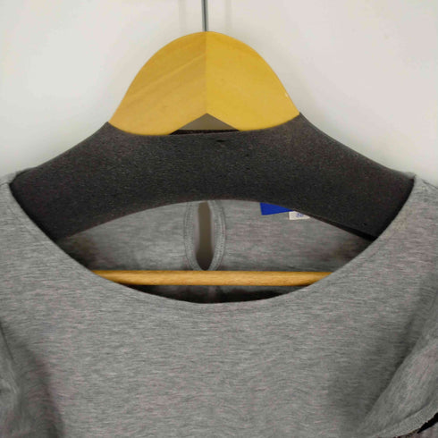 ブルーレーベルクレストブリッジ BLUE LABEL CRESTBRIDGE ノバチェック フリルスリープカットソー レディース 38