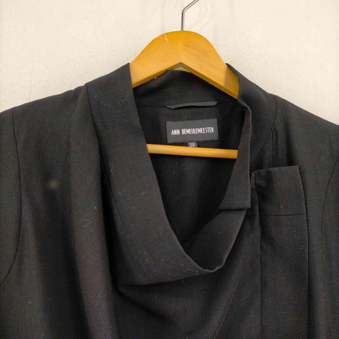 アンドゥムルメステール Ann DEMEULEMEESTER ノーカラーコート 初期 変形 レディース EUR:38