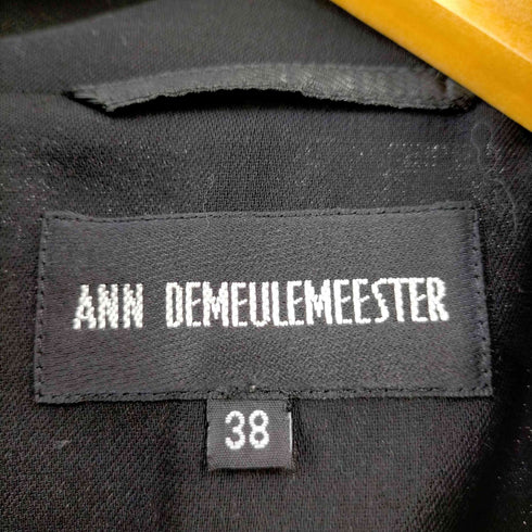アンドゥムルメステール Ann DEMEULEMEESTER ノーカラーコート 初期 変形 レディース EUR:38