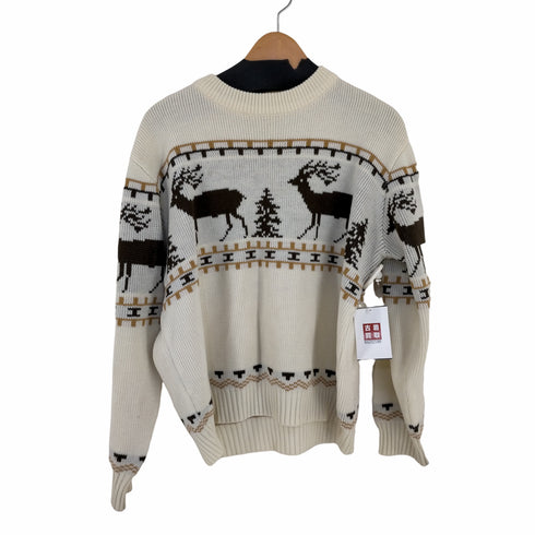 MARSHAL FIELD&COMPANY 台湾製 ノルディック柄 ニット メンズ import:L