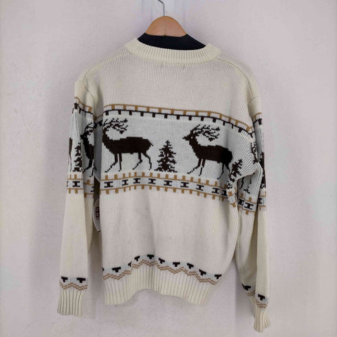 MARSHAL FIELD&COMPANY 台湾製 ノルディック柄 ニット メンズ import:L