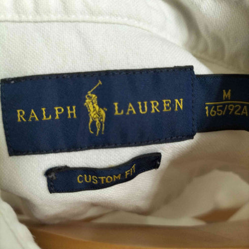 ラルフローレン RALPH LAUREN ポニー刺繍 ボタンダウンシャツ レディース import:M