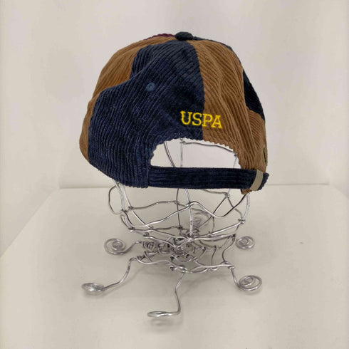 ユーエスポロアッスン U.S.POLO ASSN コーデュロイ マルチカラーCAP 帽子 メンズ 57~59cm