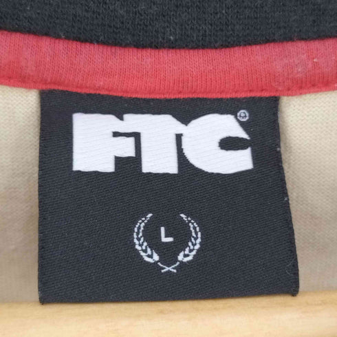エフティーシー FTC OVAL LOGO RINGER TEE オーバルロゴ リンガーTシャツ メンズ JPN:L