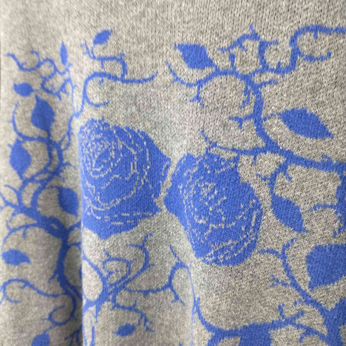 ケイスケヨシダ KEISUKE YOSHIDA ROSE TRIBAL KNIT メンズ FREE