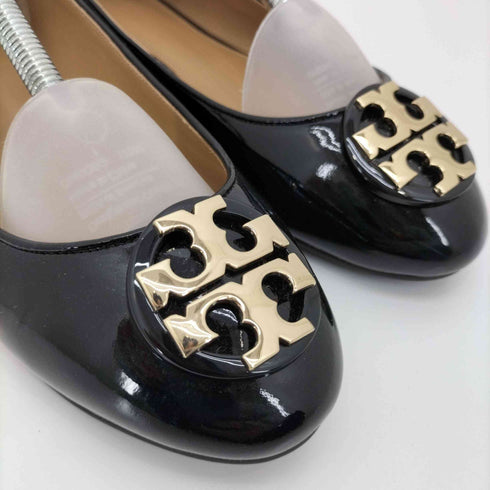 トリーバーチ TORY BURCH CLAIRE PATENT BALLET FLAT エナメルフラットパンプス レディース 8 1/2