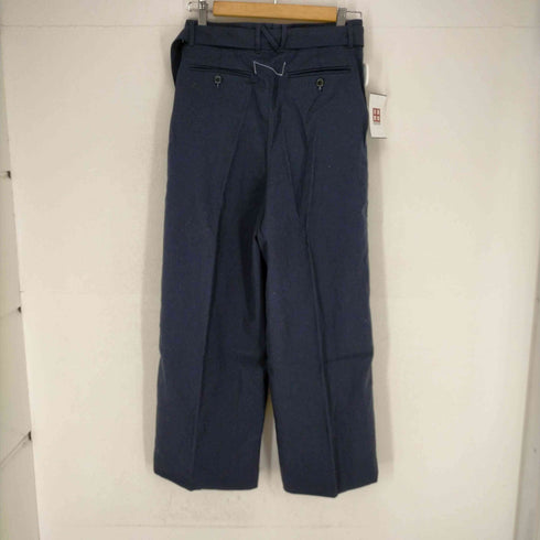 Sean Nish バックステッチデザインワイドスラックス メンズ
