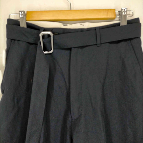 Sean Nish バックステッチデザインワイドスラックス メンズ