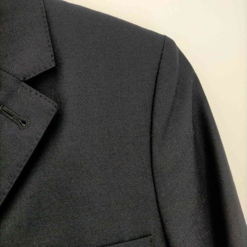 アーペーセー A.P.C. フランス製 ウールギャバ 2Bテーラードジャケット スーツセットアップ メンズ S