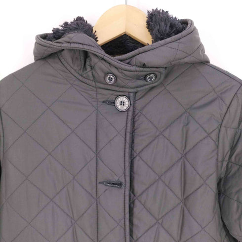 マッキントッシュ Mackintosh キルティング ボア ロングコート レディース JPN:36
