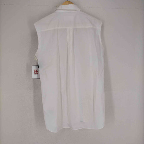メゾンマルジェラ Maison Margiela 18SS カットオフデザインノースリーブシャツ レディース JPN:42