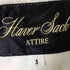 ハバーサック アタイア HAVERSACK ATTIRE ボタンフライ 2タックショートパンツ レディース JPN:1