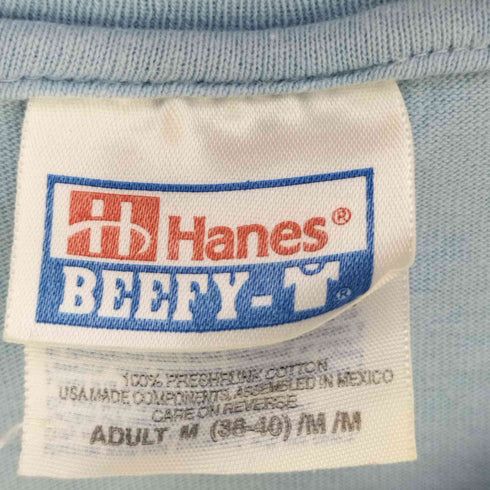 ヘインズ Hanes 90-00s 両面プリント クルーネックTシャツ バンドTシャツ メンズ import:M