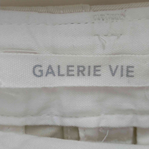 ギャルリーヴィー GALERIE VIE 22AW ドライコットンツイル ミリタリーパンツ レディース DE:32