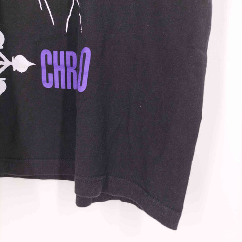 メキシコ製 アニメ キャラクタープリント クルーネックTシャツ メンズ import:L
