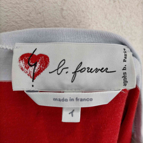 アニエスベー agnes b. b・forever ボーダーL/S TEE レディース イ