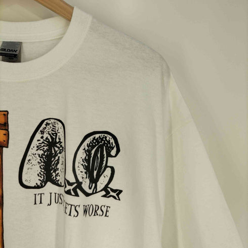 ギルダン GILDAN HEAVY COTTON 両面プリント クルーネックTシャツ バンドTシャツ メンズ import:XL
