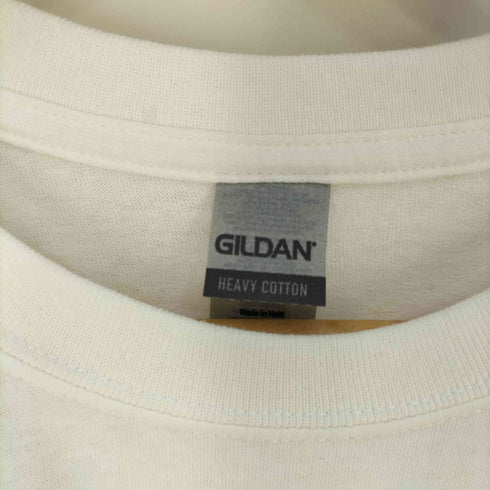 ギルダン GILDAN HEAVY COTTON 両面プリント クルーネックTシャツ バンドTシャツ メンズ import:XL