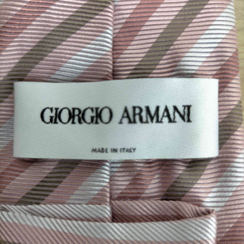ジョルジオアルマーニ Giorgio Armani レジメンタルストライプネクタイ メンズ