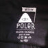 ポーラ POLER 胸元 バックプリント ジップアップパーカー メンズ import:M