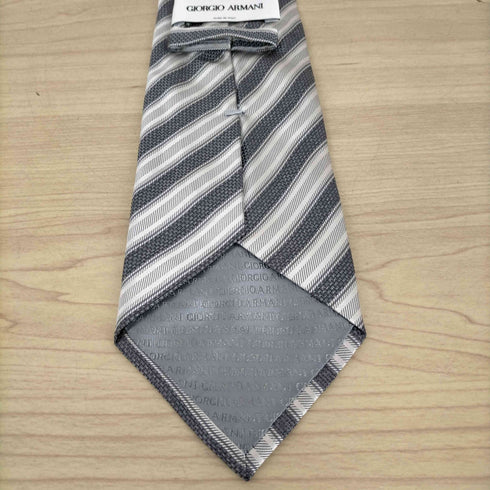 ジョルジオアルマーニ Giorgio Armani レジメンタルストライプネクタイ メンズ