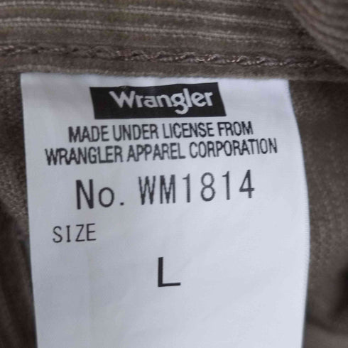 ラングラー Wrangler サマーコーデュロイショーツ ショートパンツ メンズ JPN:L
