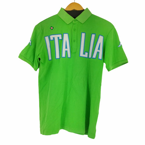 カッパ Kappa フロントワッペン S/S ポロシャツ メンズ JPN:M