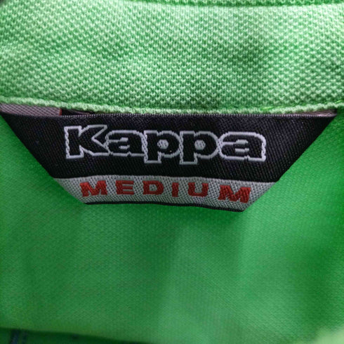カッパ Kappa フロントワッペン S/S ポロシャツ メンズ JPN:M