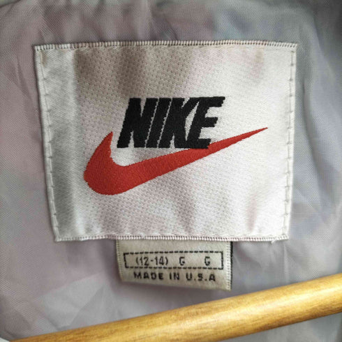 ナイキ NIKE 90-00S 白タグ MADE IN USA マルチカラーアノラックジャケット メンズ 12-14