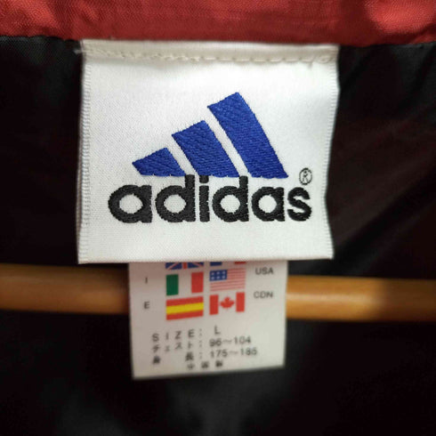 アディダス adidas 90-00S ナイロンジャケット フード内臓 メンズ import:L