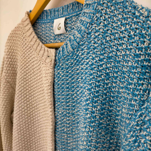 ロクビューティーアンドユースユナイテッドアローズ 6 BEAUTY & YOUTH UNITED ARROWS BICOLOR CARDIGAN レディース