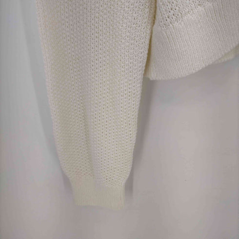ロクビューティーアンドユースユナイテッドアローズ 6 BEAUTY & YOUTH UNITED ARROWS MESH CARDIGAN レディース