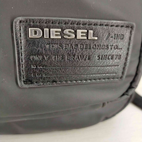 ディーゼル DIESEL ロゴパッチナイロンバックパック レディース