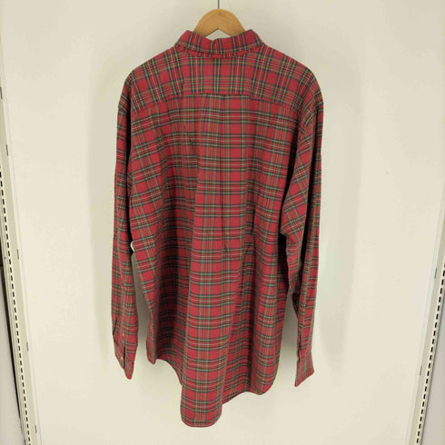 ラルフローレン RALPH LAUREN CLASSIC FIT ポニー刺繍 タータンチェックB.D シャツ ビッグサイズ メンズ 2XLT TALL