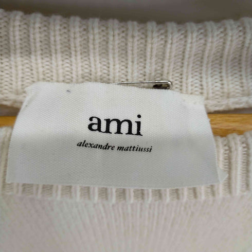 アミアレクサンドルマテュッシ AMI ALEXANDRE MATTIUSSI AMI DE COEUR クルーネック セーター メンズ