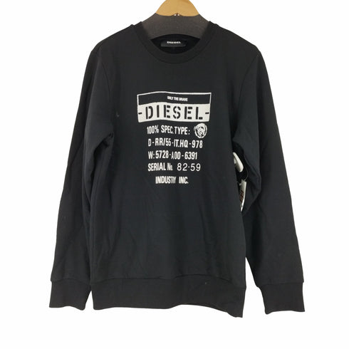 ディーゼル DIESEL フロントラバープリント スウェット メンズ import:S