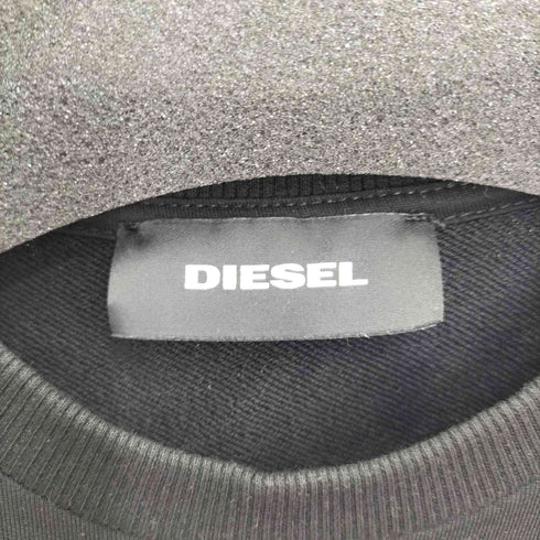 ディーゼル DIESEL フロントラバープリント スウェット メンズ import:S