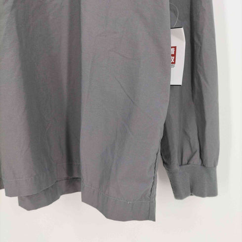 ノースフェイスパープルレーベル THE NORTH FACE PURPLE LABEL ナイロンロングTシャツ L/S Logo Woven Tee メンズ import:XL
