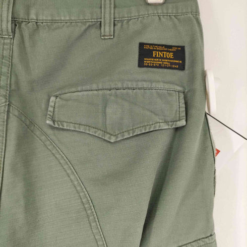 FINTOE リップストップカーゴパンツ メンズ