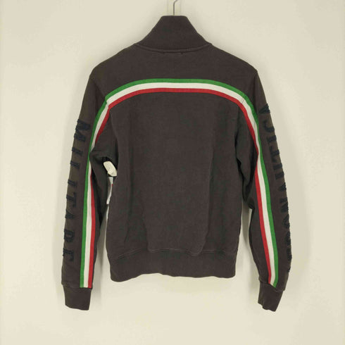 アエロナウティカミリターレ AERONAUTICA MILITARE MILITARE フロントワッペン ジップアップ スタンドカラー トラックジャケット Y2K メンズ import:S